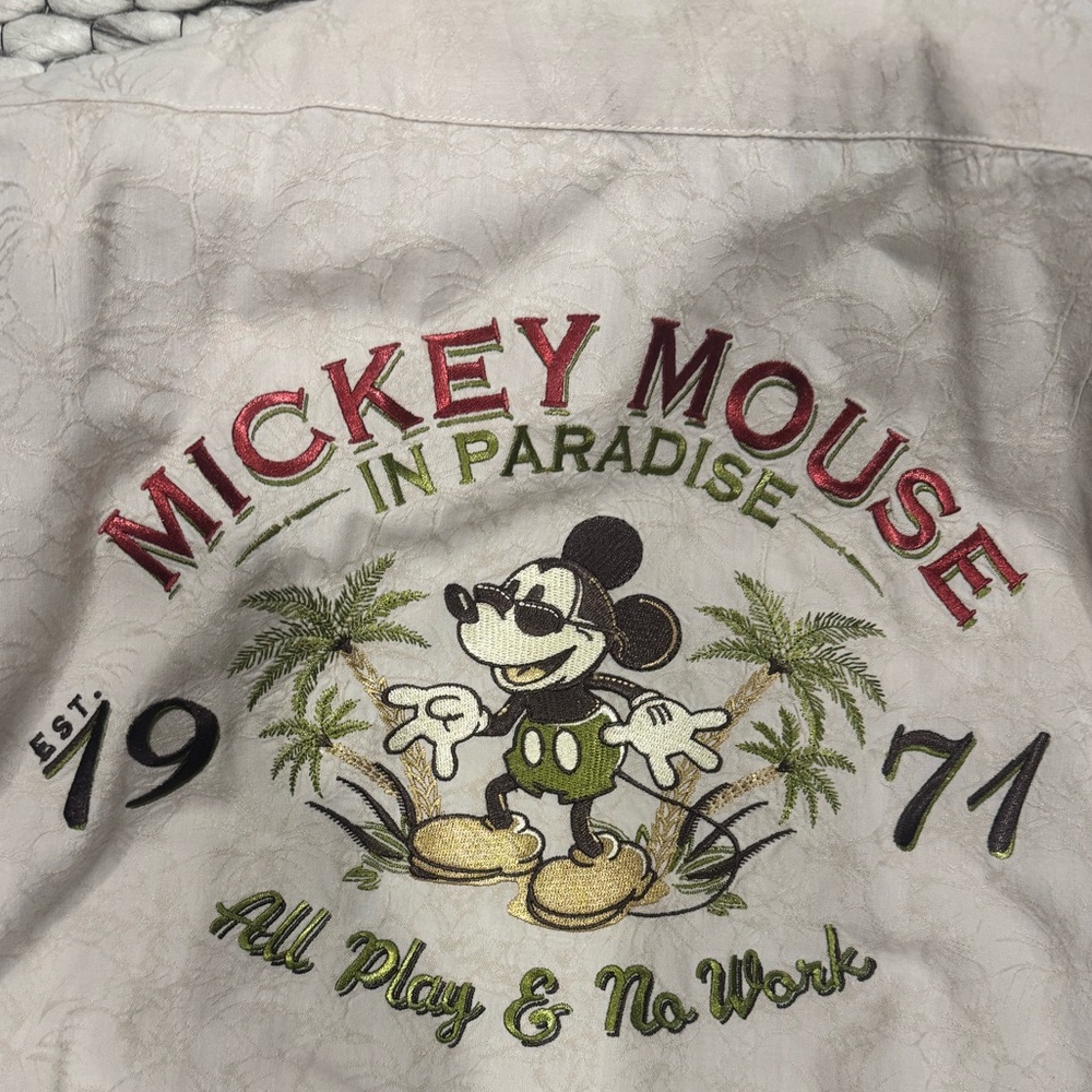 Vintage Mickey Mouse in Paradise